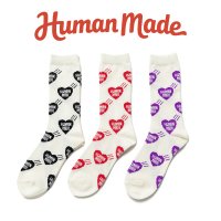 휴먼메이드 양말 하트 패턴 양말 HUMAN MADE HEART PATTERN SOCKS