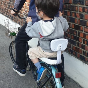 자전거유아안장 자전거뒷안장 아기 전기 보조