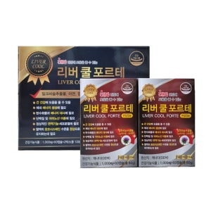 리버 쿨 포르테 120캡슐 4개월분 밀크씨슬
