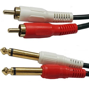 55(6.35)2 to RCA2 케이블 길이3m (3186번)