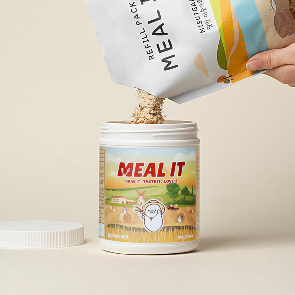 밀잇 단백질 쉐이크 7곡 곡물맛 대용량 500g