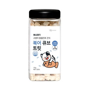 뽀시래기 고양이 동결건조 간식 대용량 국내 생산 북어, 170g, 1개