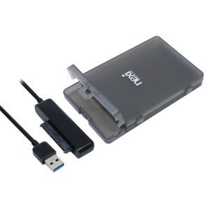 넥시 USB 3.0 2.5인치 HDD SSD 외장하드 케이스 블랙 NX774-1