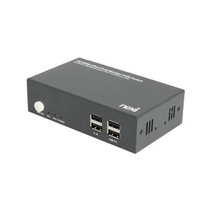 넥시 4K HDMI 2포트 듀얼모니터 KVM스위치 NX1185
