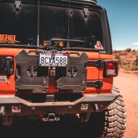 랭글러JL 스페어 로토팍스 거치대 Bak-Pax for Jeep JL Wrangler From Rebel Off Road