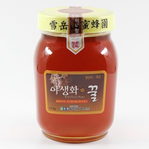 야생화꿀 천연벌꿀 잡화꿀 설악산허니팜 1.2kg, 1개