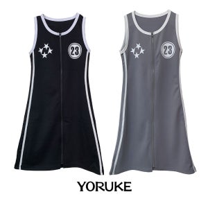 [무료배송]요루케 스판원피스 휴양지원피스 2colors 집업원피스 민소매 나시