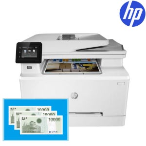HP 컬러 레이저FAX복합기 M283fdn M283fdw /4색토너 포함