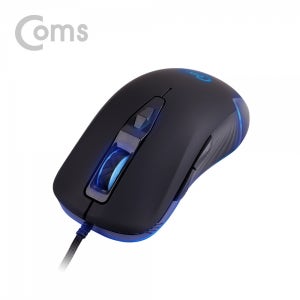 [TT417] Coms 게이밍(사무용) 마우스 / 4 Color LED 변환 / 5버튼 / 4단 DPI (최대 3200)