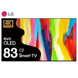 LG 210cm 올레드 OLED83C2 4K 스마트 TV 수도권 스탠드