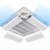 천장형에어컨바람막이 천장형 윈드바이저 시스템 가림막 가드 바람 가이드 간접 무타공 다이소