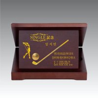 골드바 황금 골프 홀인원 이글 우승 기념패 순금 3.75g