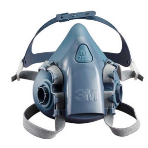 3m 직결식 반면형 방독마스크 7502 양독형 마스크 면체