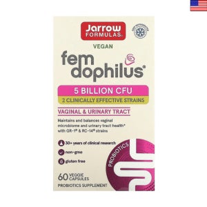 Jarrow 자로우 펨 도피러스 여성 유산균 50억 60베지캡슐 재로우 수령 후 냉장보관