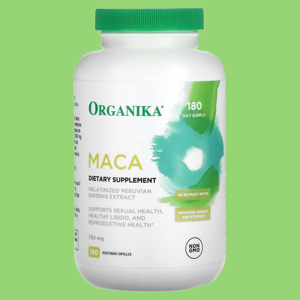<b>오가니카</b> 마카 750mg 180베지캡슐 4:1 페루 안데스 6개월분 Organika