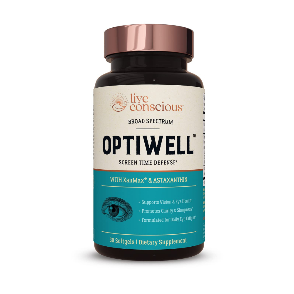<b>Live Conscious</b> <b>라이브</b>컨시어스 OPTIWELL 루테인 아스타잔틴 30소프트젤정
