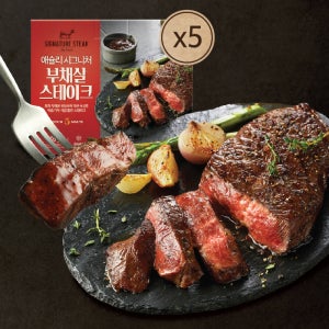 [N배송] 애슐리 시그니처 부채살 스테이크 200g 5팩