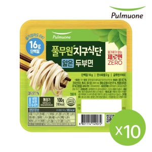 풀무원 지구식단 얇은두부면100g 10개
