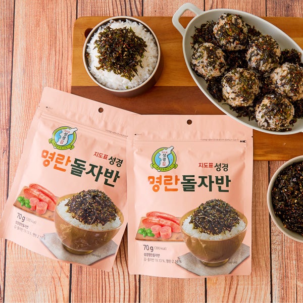 지도표 성경김 명란김 명란 김자반 돌자반 조미김