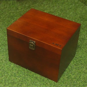 SUNFC 홍나무 원목 대형 지렁이통 미끼통 새우보관함 생미끼통