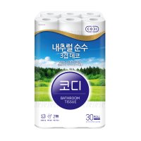 코디 내추럴순수 3겹데코 20m 30롤X1팩(30롤)