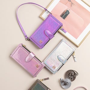 갤럭시A7 2018 반짝이 펄 다이어리 케이스 SM-A750