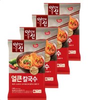 동원면발의신얼큰칼국수268g x 4세트