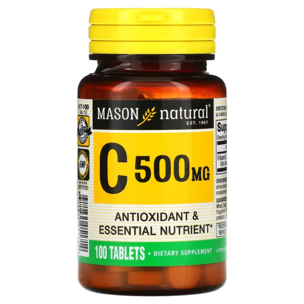 메이슨 <b>내추럴 비타민C</b> 500mg 100정