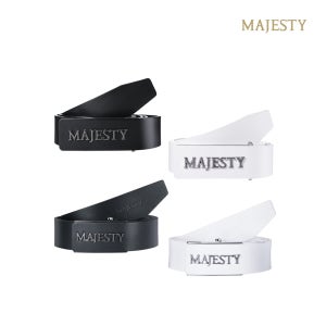 마제스티 골프 벨트 가죽 로고 벨트