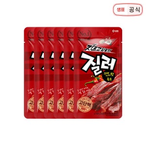 질러 크레이지핫육포 30g 6개