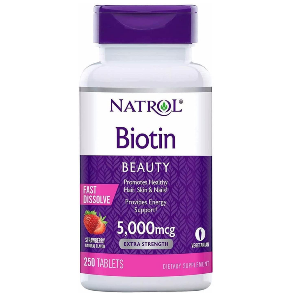 Natrol Biotin Beauty나트롤 <b>비오틴 뷰티 5000mcg</b> 250CT