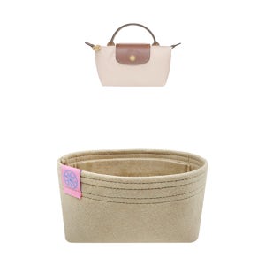 백앤센스 롱샴 르플리아쥬 오리지널 핸들 파우치 17 x 11 x 5.5cm 호환 이너백