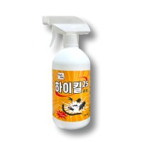 스프레이형살충제 하이킬25유제500ml 초강력 파리 빈대벼룩 보행해충 포획 잡는약 없애기