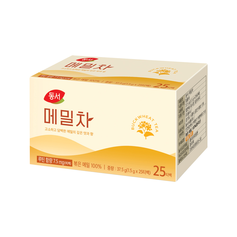 동서 메밀차 1.5g x 25개입 /소용량 티백 차
