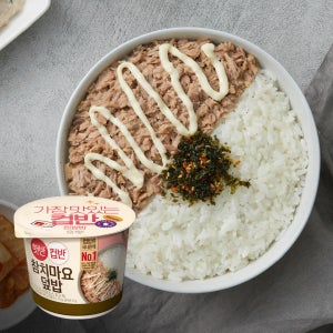 햇반 컵반 참치마요덮밥 204g, 18개