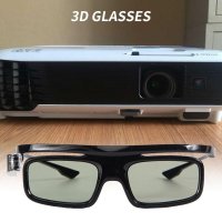 vr안경 AR글라스 3d 안경 활성 셔터 영화 안경 명확한 그림 범용 왼쪽 오른쪽 눈