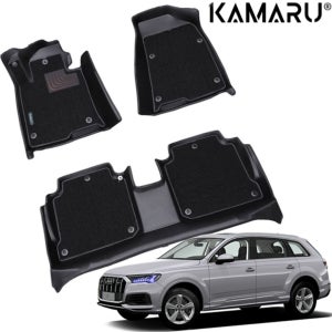 아우디 Q7 매트 카마루 6D 듀라 코어 입체매트 1+2열