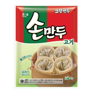 해태제과 고향만두 손만두 고기 810g