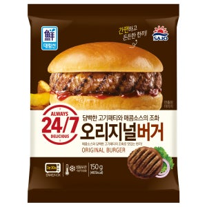 대림 오리지널 버거 150g