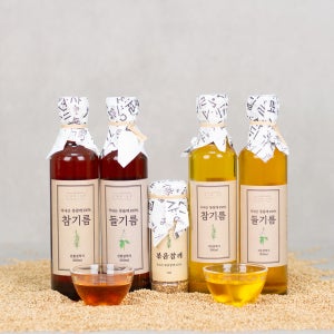 [ 2025 추석 명절 선물 ] 더바른상회 국산 참기름 들기름 참깨 프리미엄 선물세트 정성을 담은 특별한 소중한 감사