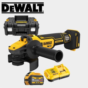 디월트 DCG409VSX1 속도조절 충전 20V 9.0Ah 그라인더 풀세트