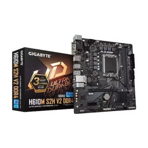GIGABYTE H610M S2H V2 D4 듀러블에디션 제이씨현 인텔 H610 마이크로 ATX DDR4 메인보드
