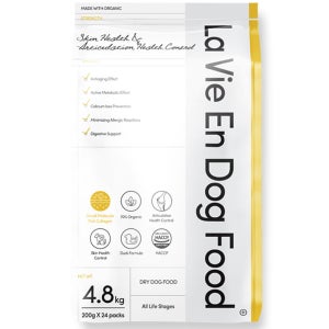 라비앙독 강아지 사료 가수분해 피부 눈물 알러지 개 애견 연어와오리, 4.8kg, 1개