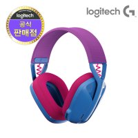 로지텍 G435 LIGHTSPEED 무선 블루투스 게이밍 헤드셋 블루 (정품)