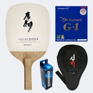 티마운트 김택수 호검 플래티넘 닛타쿠 파스탁 G1 선수용 러버 부착