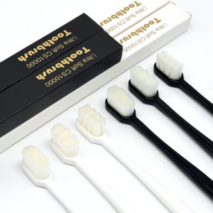 Dr. 덴티스트 울트라소프트 CS10000 부드러운 초미세모 치과 임산부 잇몸 칫솔 치석제거 6개 ON