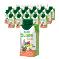 파스퇴르 킨더밀쉬 액상 아기 분유 1단계 200ml x36