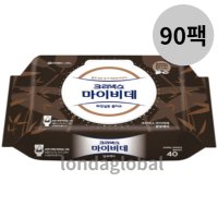 크리넥스 밤부케어 마이 비데 화장실 물티슈 40매90팩