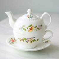 [앤틱찻잔] 앤슬리 코티지 티포원, Aynsley teaforone, 끌로이앤틱