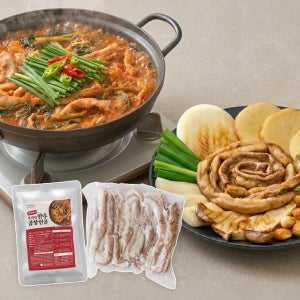 [성수노루] 소곱창 구이 1kg + 우거지 한우곱창전골 세트 캠핑